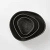 Set di 3 ciotole Egadi Black di Fabio Fazio