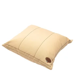 Set di 2 cuscini quadrati beige resistenti all'acqua