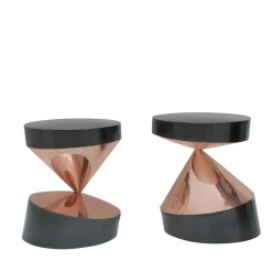 Set di due tavolini The Whirling Twins
