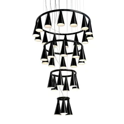 Set di lampadari Komori 01 di Nendo