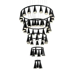 Set di lampadari Komori 02 di Nendo