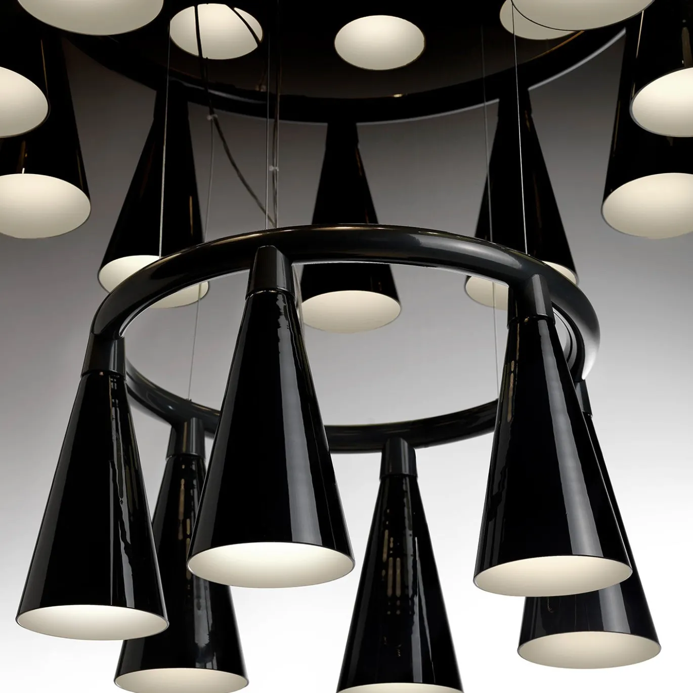 Set di lampadari Komori 02 di Nendo