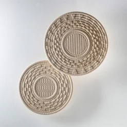 Set di 2 lampade da parete Còrbulas di Pierluigi Piu