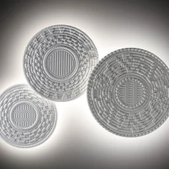 Set di 3 lampade da parete Còrbulas di Pierluigi Piu