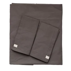 Set di lenzuola Memoria in cotone organico marrone