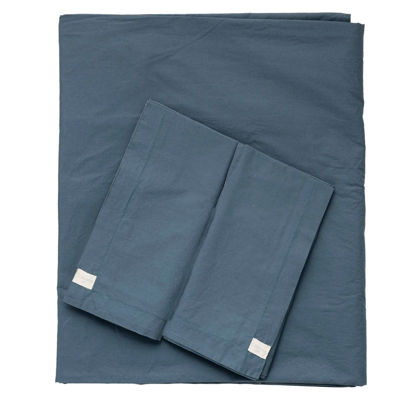 Set di lenzuola Memoria in cotone organico Ottanio