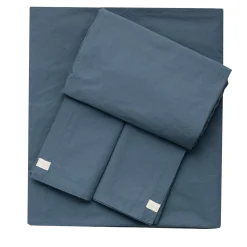 Set di lenzuola Memoria in cotone organico Ottanio