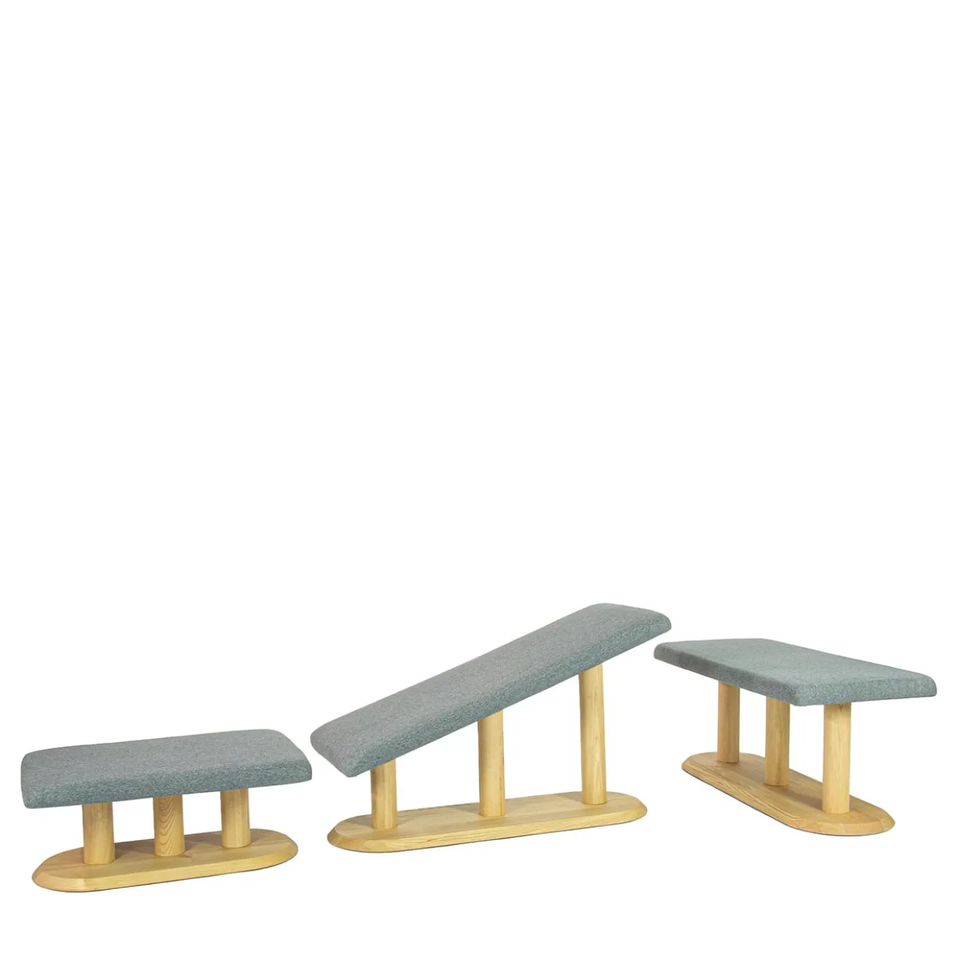 Set di 3 panche Segni A2 in edizione limitata di Lanzavecchia e Wai