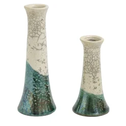 Set di 2 portacandele STELO FLOW