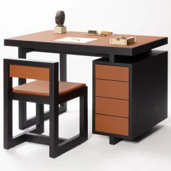 Set di scrivania e sedia Twain