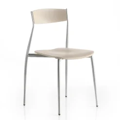 Set di 2 sedie in rovere Baba di Sergio Mian