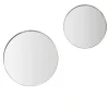 Set di 2 specchi da parete a LED Face To Face di Giuseppe Bavuso