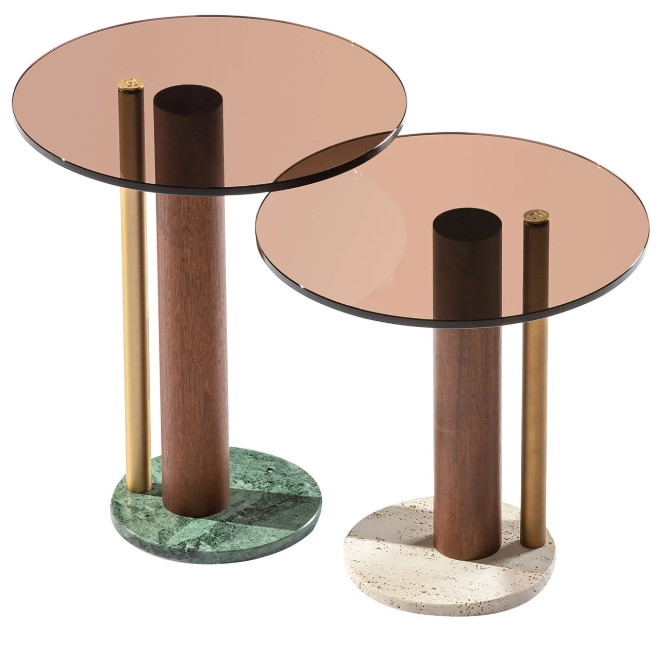 Set di 2 tavolini Athena H&L