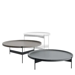 Set di 3 tavolini da caffè Sospiri Abaco multicolore