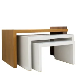 SET DI 3 TAVOLINI IN STILE NIDIFICANTE