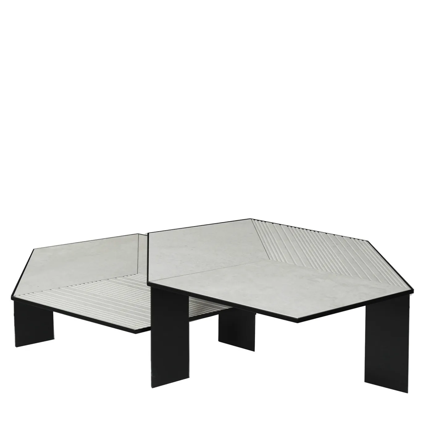 Set di 2 tavolini Yso