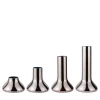 Set di tre vasi in platino Beuta di Corrado Corradi Dell'Acqua