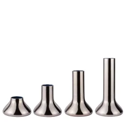 Set di tre vasi in platino Beuta di Corrado Corradi Dell'Acqua