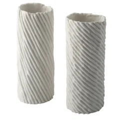 Set di 2 Vasi Decorativi Paesaggio 13 di Nino Basso