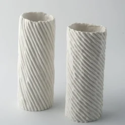 Set di 2 Vasi Decorativi Paesaggio 13 di Nino Basso