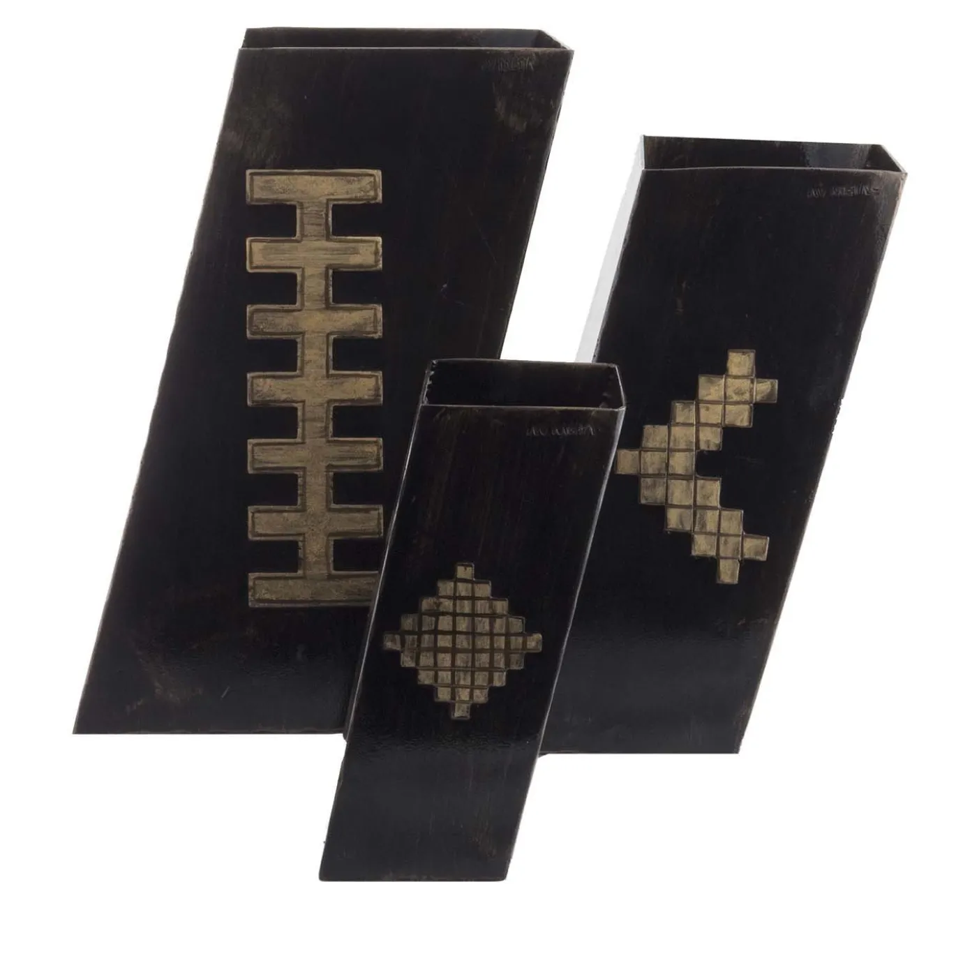 Set di 3 vasi Tris