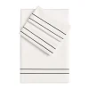 Set lenzuola Horizon in Cotone Satinato Bianco