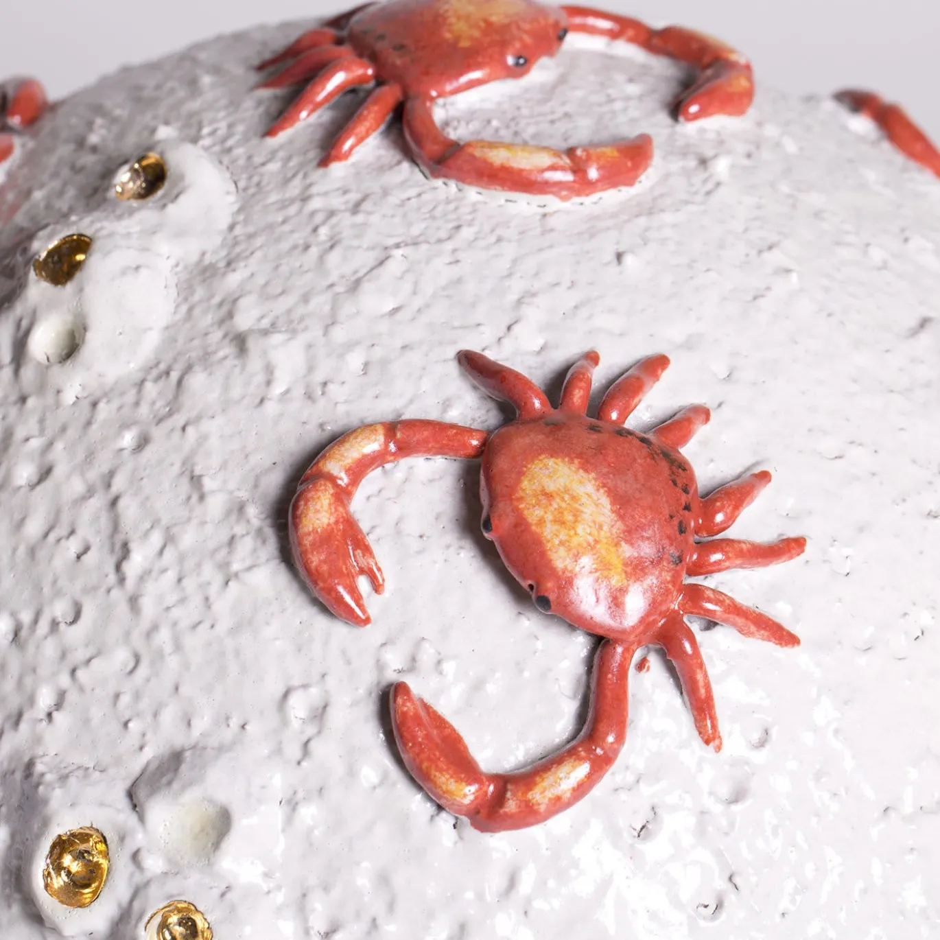 Sfera Granchio Maiolica
