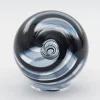 Sfera in Vetro di Murano Nera