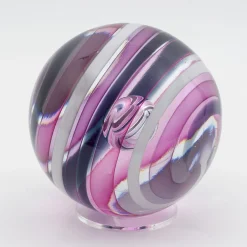 Sfera in Vetro di Murano Rosa