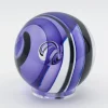 Sfera in Vetro di Murano Viola Scuro