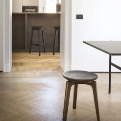Sgabello alto Tod Black