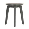 Sgabello basso Tod Gray