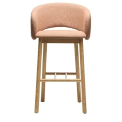 Sgabello Bel Sg-75 terracotta di Pablo Regano