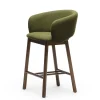 Sgabello Bel Sg-65 verde di Pablo Regano