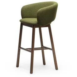 Sgabello Bel Sg-75 verde di Pablo Regano