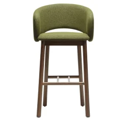 Sgabello Bel Sg-75 verde di Pablo Regano