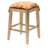 Sgabello color naturale