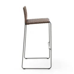 Sgabello da bar Bizzy Brown Woven