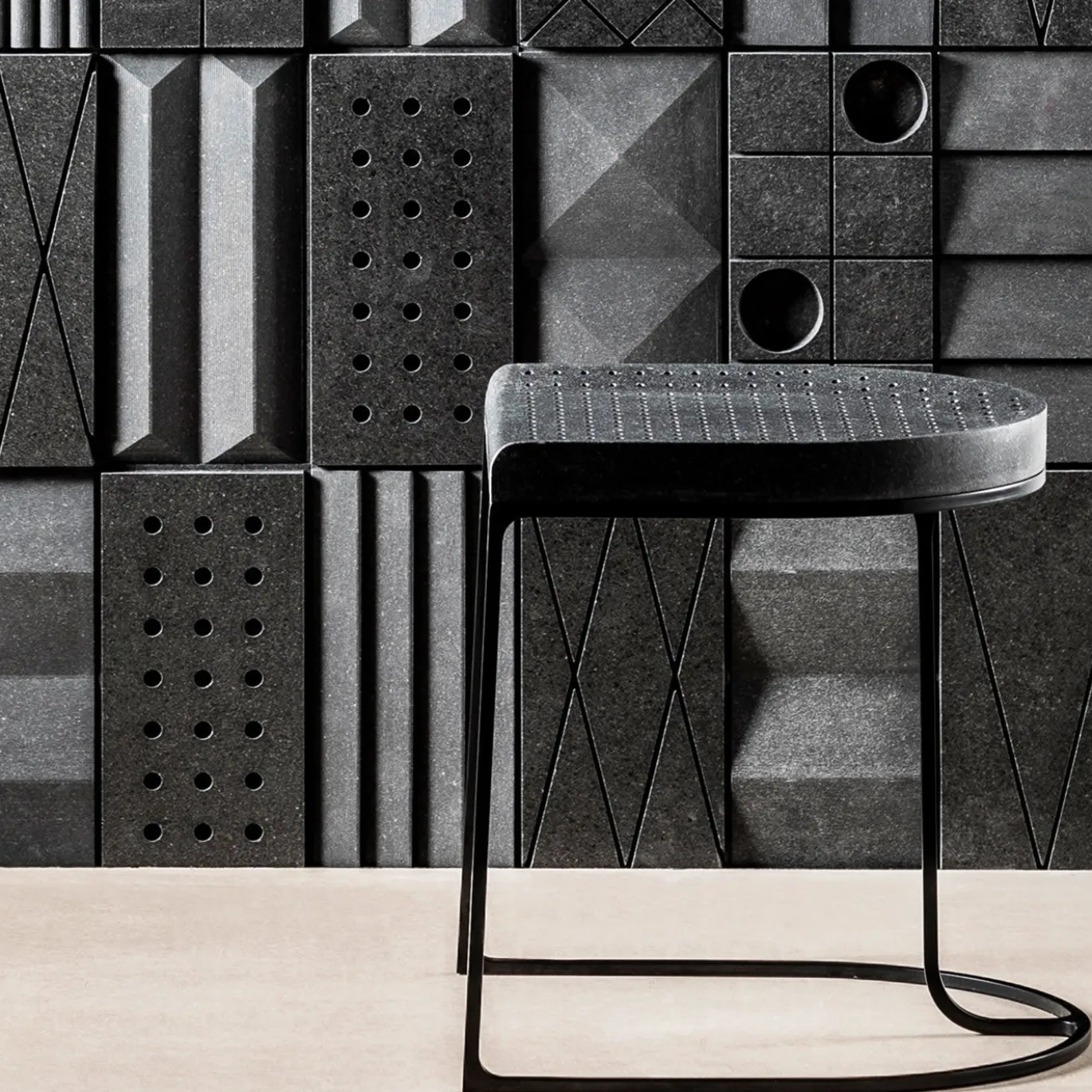 Sgabello Etna Design di Martinelli Venezia Studio