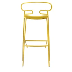 Sgabello Genoa Total Yellow di Cesare Ehr
