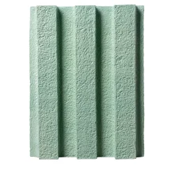 Sgabello in ceramica verde Merlate di Patricia Urquiola