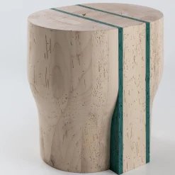 Sgabello Jeunesse Green Di Duccio Maria Gambi