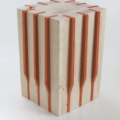 Sgabello Jeunesse Orange Di Duccio Maria Gambi