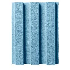 Sgabello Merlate in ceramica azzurro chiaro di Patricia Urquiola