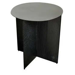 Sgabello Nero Rotondo Sezioni