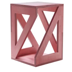 Sgabello Pitagora Red di Antonio Saporito
