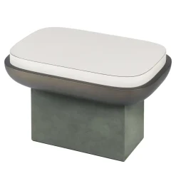 Sgabello rettangolare Olympia