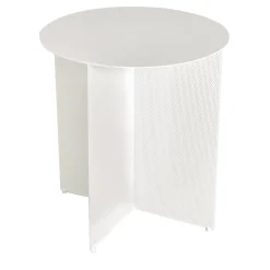 Sgabello Rotondo Bianco Sezioni