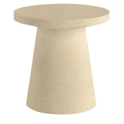 Sgabello rotondo in pietra lucidata Centro40