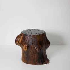 Sgabello Silva in rovere naturale